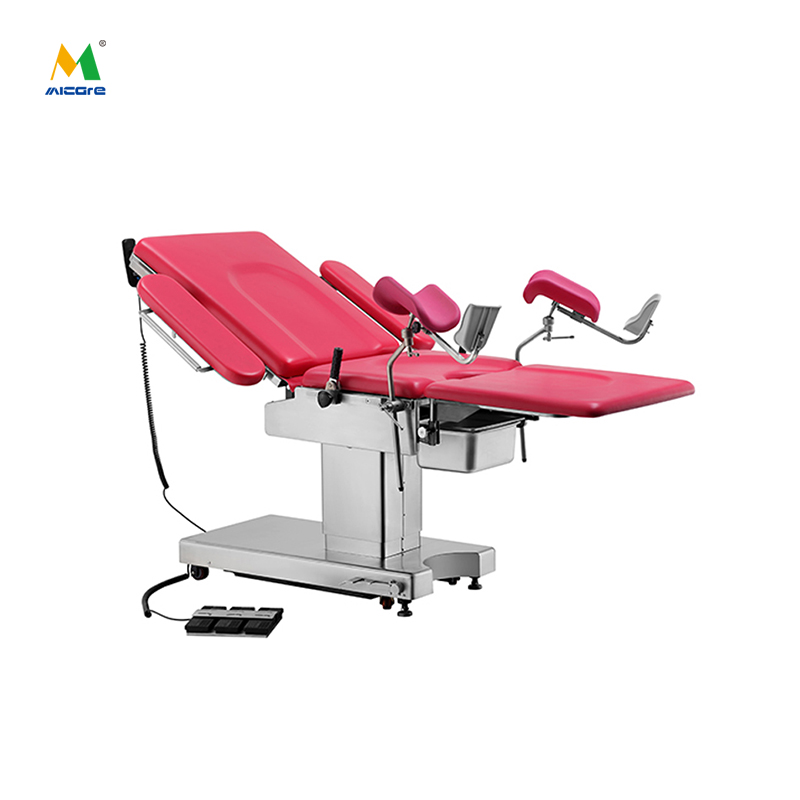 ميكار ET400B طاولة الكهربائية لطب النساء والتوليد طاولة فحص أمراض النساء