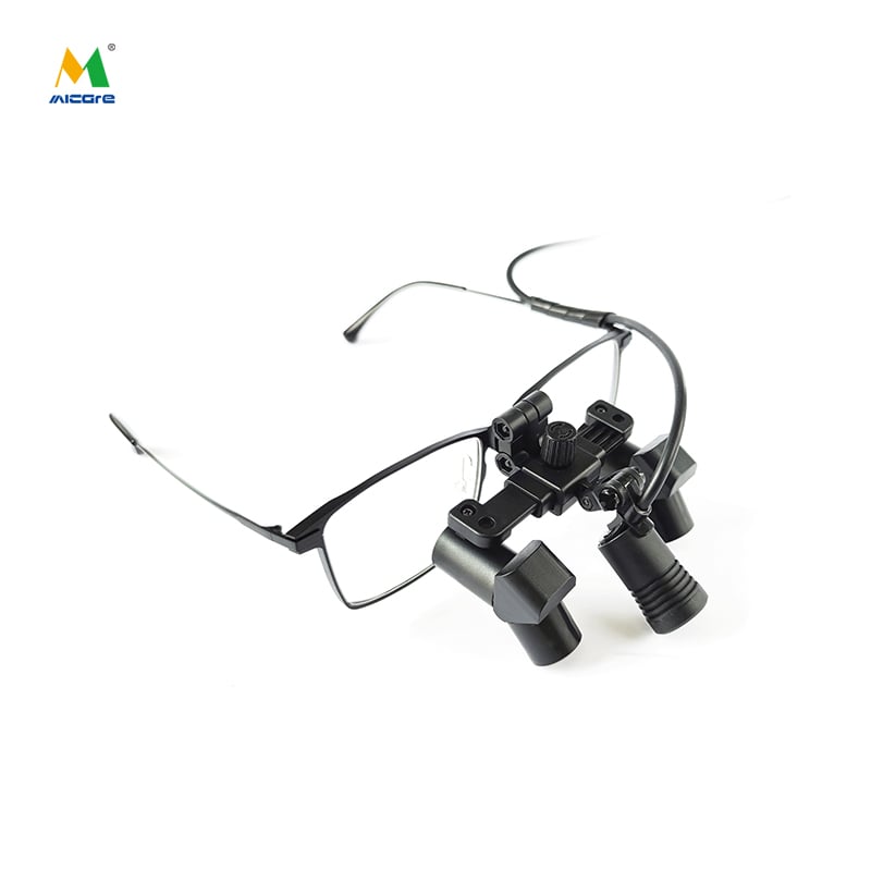Micare Ergo EFM-350X 3,5x operatievergrootglazen met LED MD-JD2100 10 W clip-op hoofdlampen