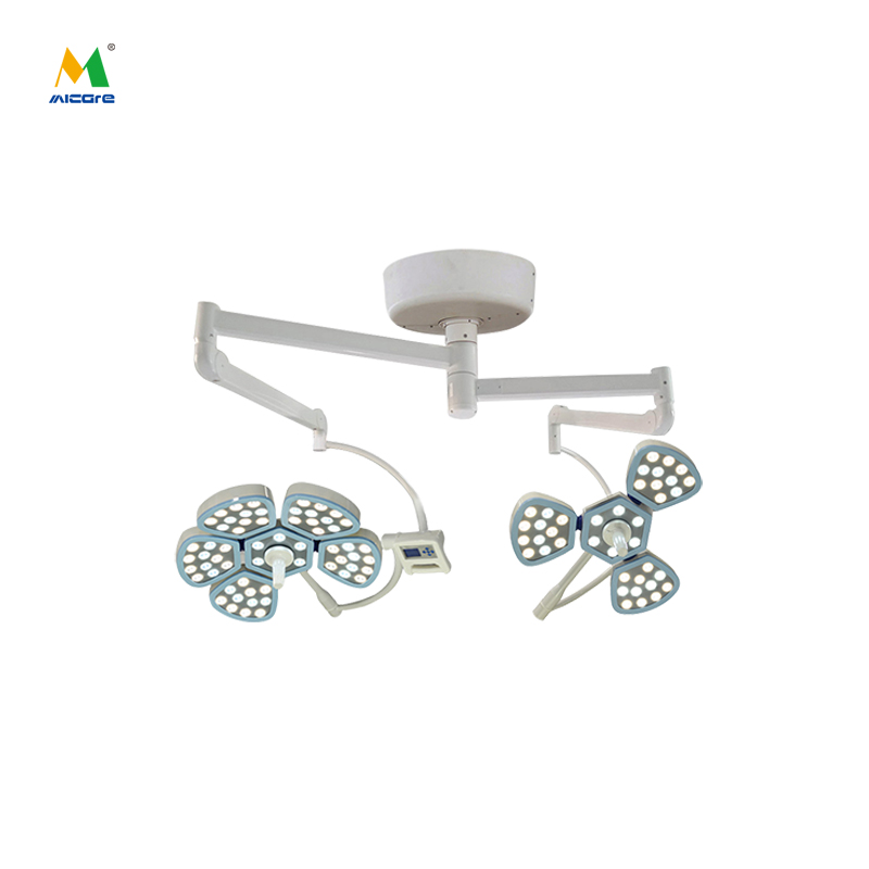 MICARE Flower-Led E500/700 Double Arms Medical Equipment Ceiling Surgical Lights Operating Lamps