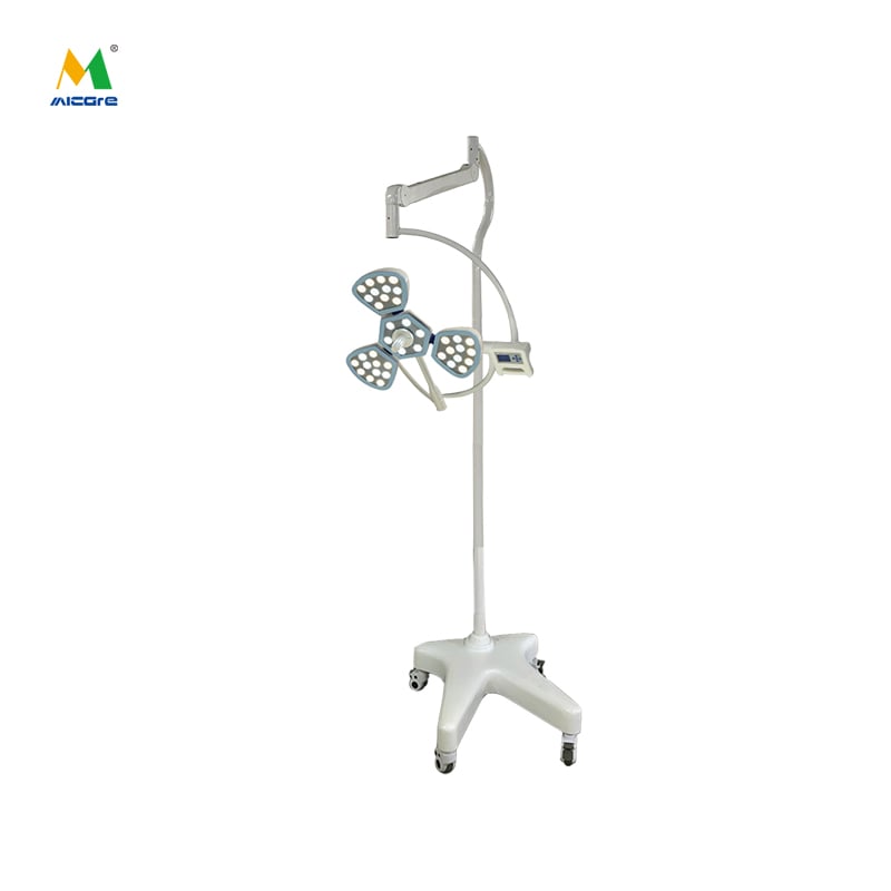 MICARE Flower-Led E500L Mobile operation OT light Surgery shadowless operating surgical lamp