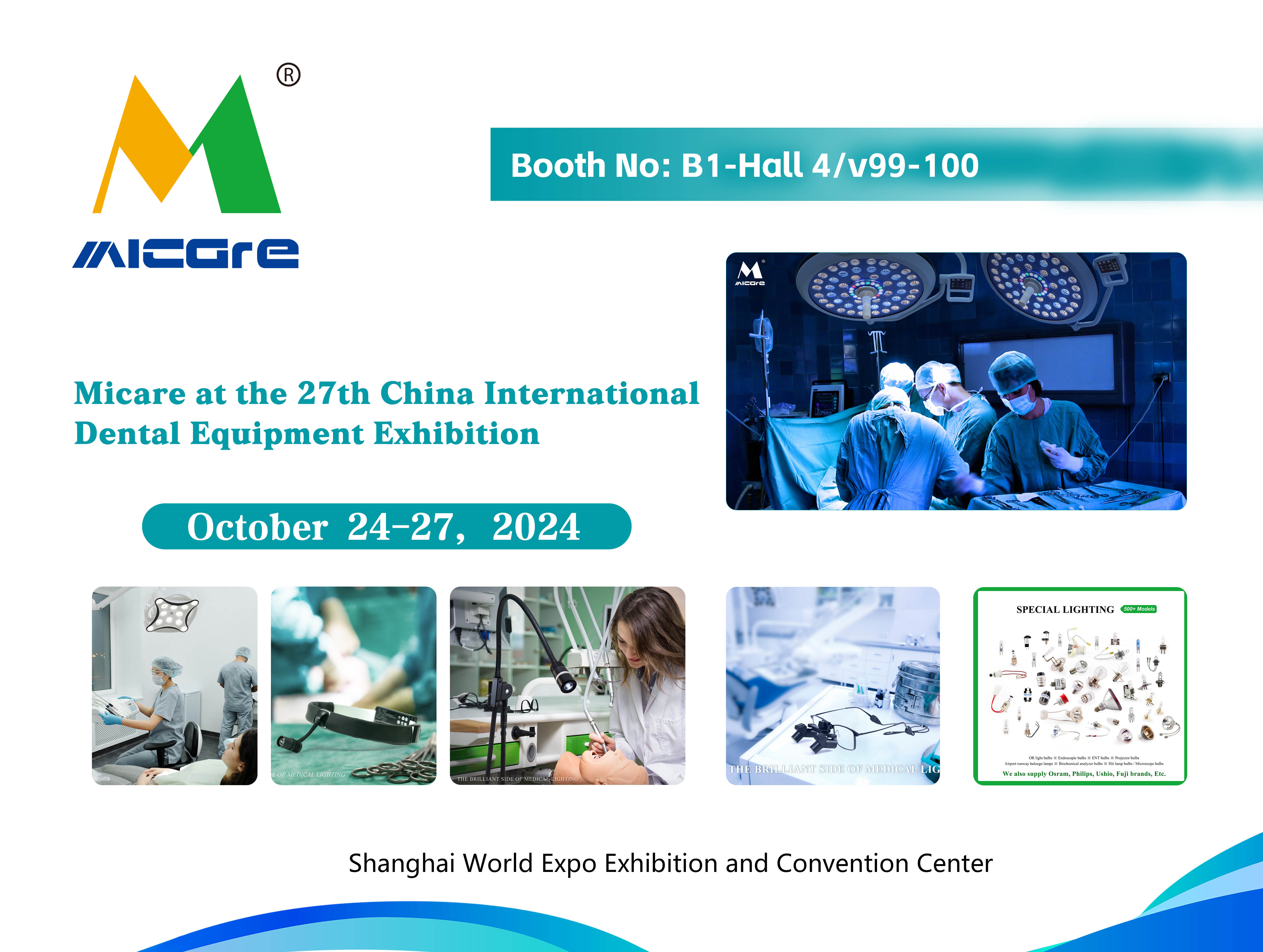 Nanchang Micare Medical Equipment Co., Ltd. participated in the 2024 China International Dental Equipment Exhibition