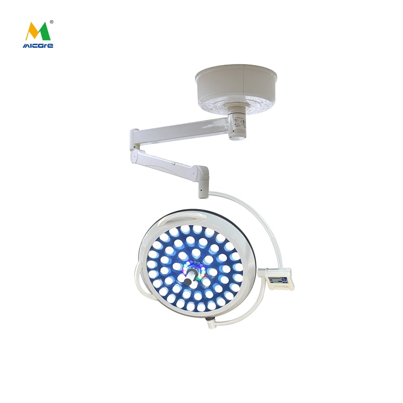 مصباح عمليات طبي من نوع MICARE MULTI-COLOR E700 مصباح سقف واحد LED بدون ظلال
