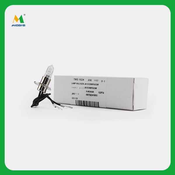 مصباح TMS-1024 Biolis 50i Biolis 24i SP2057 SP4430 KYOTO الهالوجيني 12 فولت - 20 واط لمحللات TMS-1024i Biolis 12i 24i 50i MCG-240 الكيميائية الحيوية