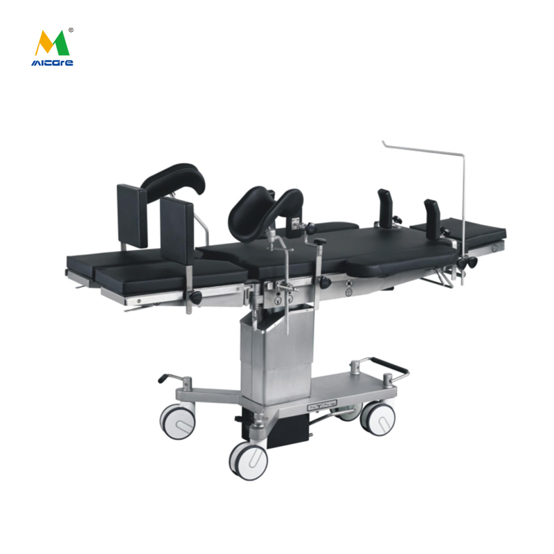 سرير عمليات هيدروليكي طبي جراحي MICARE MT600 مستشفى طاولة عمليات آلية