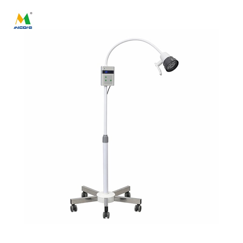 Micare JD1000L-B НОВА медична лампа для огляду LED потужністю 15 Вт, освітлення 90 000 люкс, з цифровим плавним регулюванням яскравості