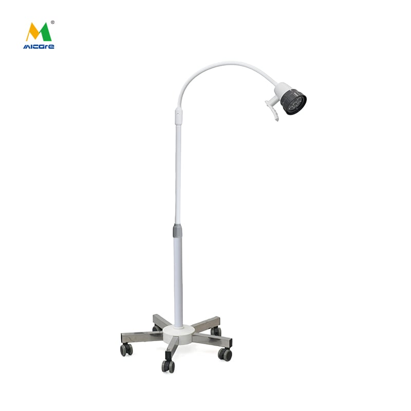 مصباح فحص طبي LED من ماركة ميكير نموذج JD1000L-C بقدرة ١٥ واط، ثابت، شدة الإضاءة ٩٠٬٠٠٠ لوكس، جديد