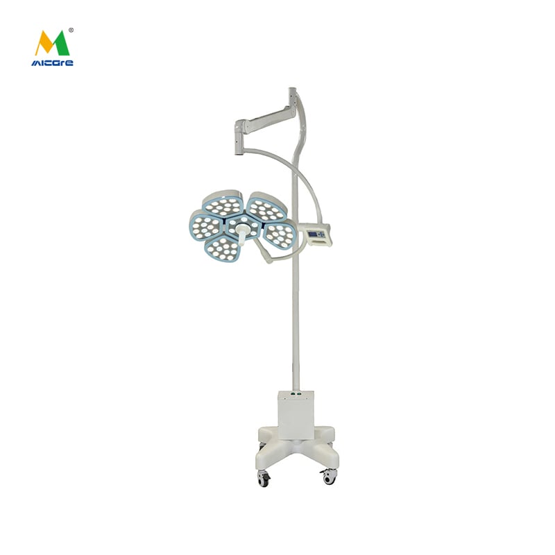 MICARE Flower-Led E700L Portable Operation lamp mobile battery Operating surgical light