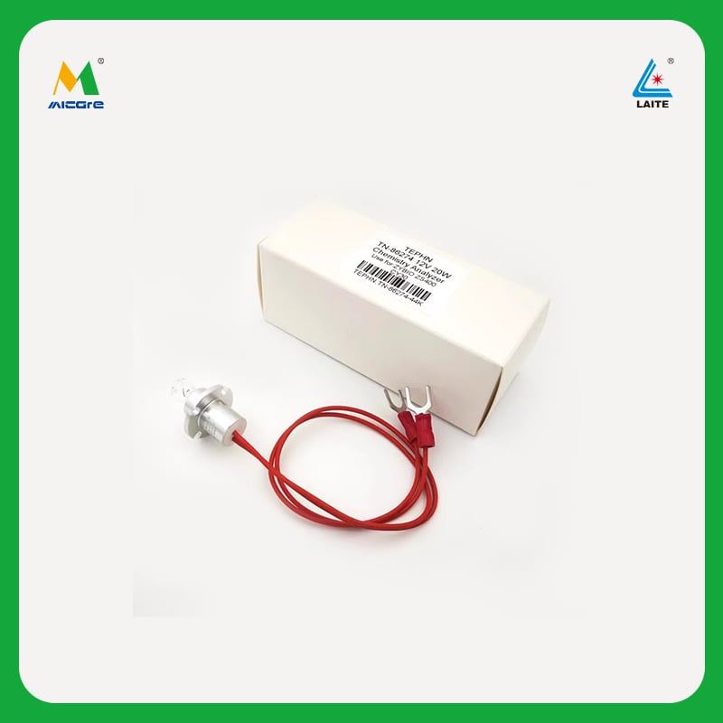 مصباح هالوجين 12V20W لجهاز تحليل الكيمياء ZYBI ECX200 EXC400 ZS400 CY30