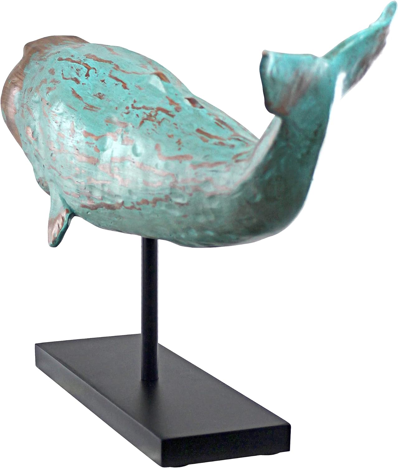 Vente en gros Résine Peinte à la Main Série Océan Cétacé Figure Sculpture de Cachalot pour Décoration Intérieure