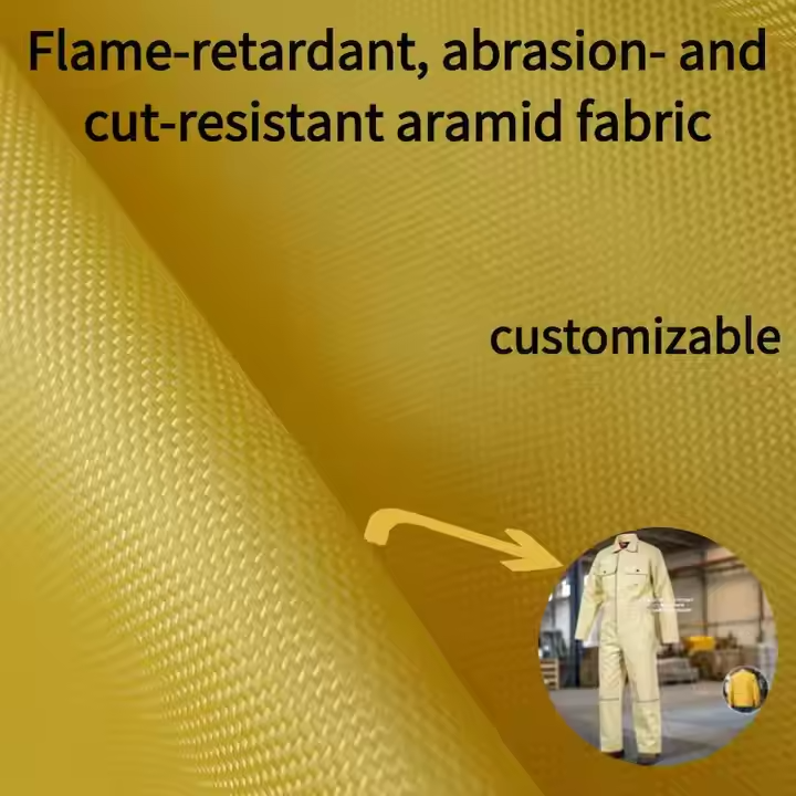 High Strength Aramid Fiber Fireproof Fabrics Wear Resistant Light Weight