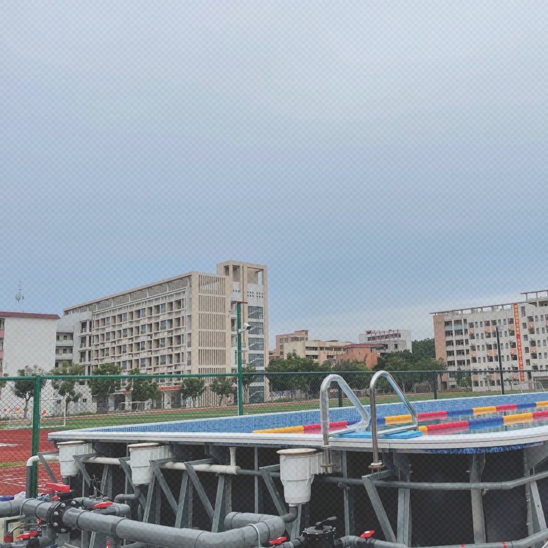 Piscine modulaire du Lycée N°1 de Gaoming