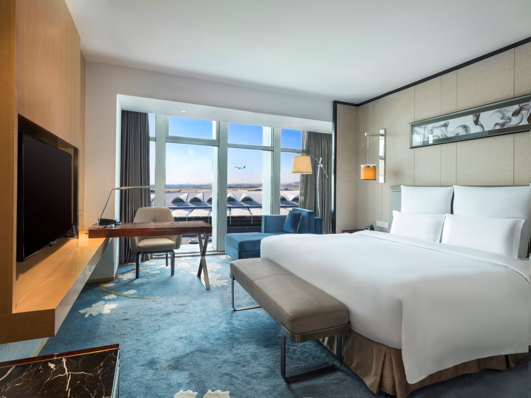 Pullman Guangzhou Baiyun Airport Double single bedroom