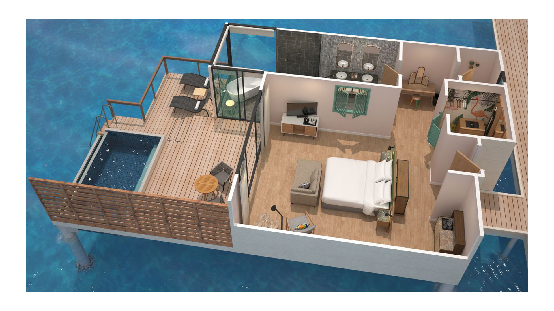 Le Méridien Maldives Resort & Spa Suite Room
