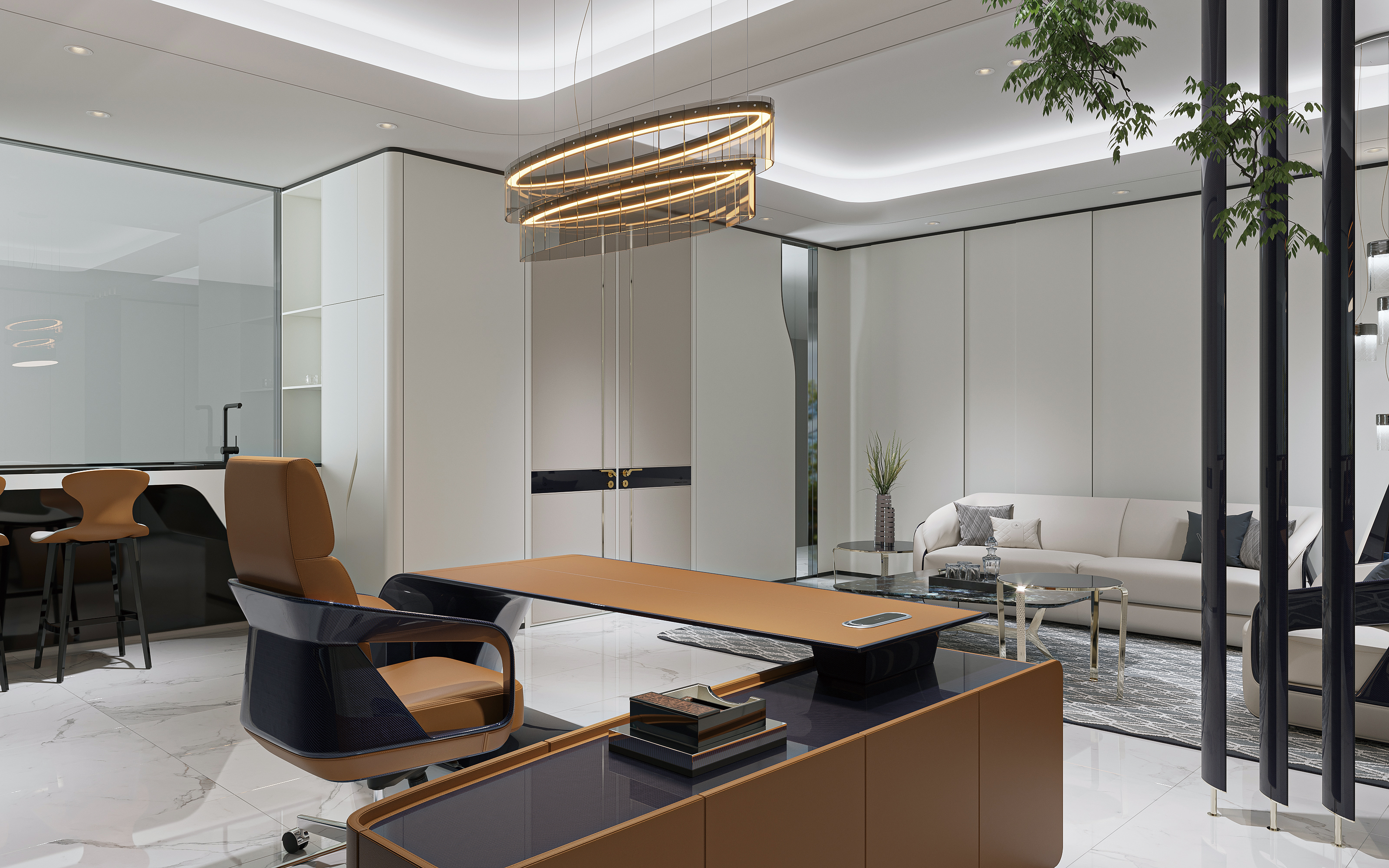 Ekar Furniture: Tailored Custom Furniture for Automotive Dealership Offices - Meeting room