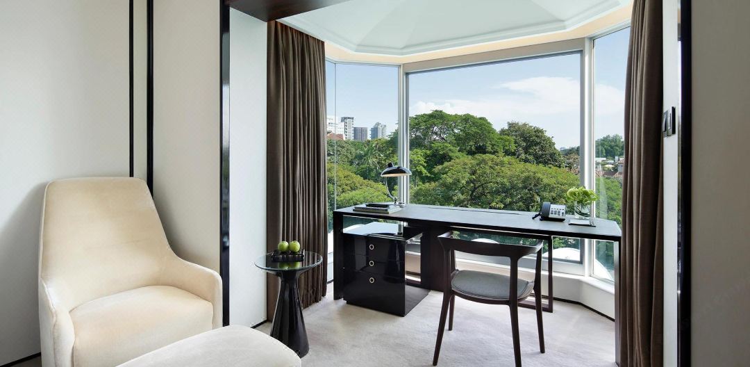 Shangri-La Hotel Singapore-Double single bedroom