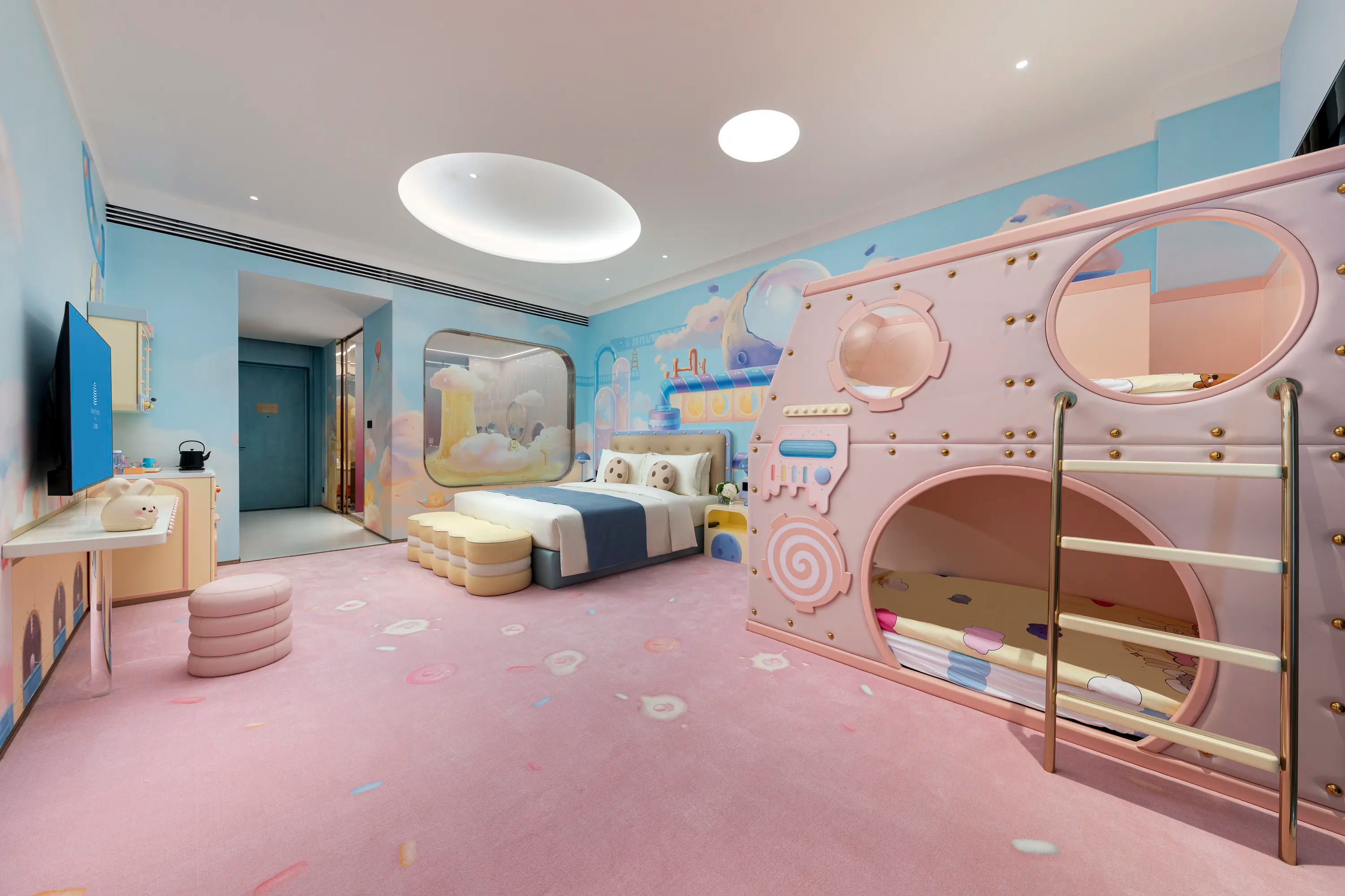 Hainan Sangem Moon Hotel - Alien Planet Parent Child Theme Suite