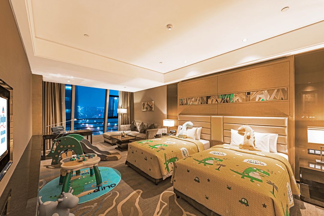 Howard Johnson Hi-Tech Plaza Chengdu - Double single bedroom
