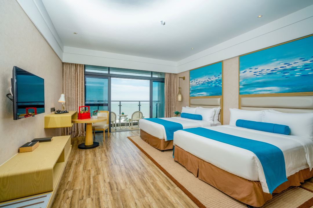 Fuzhou Baixiang Resort Hotel Double single bedroom