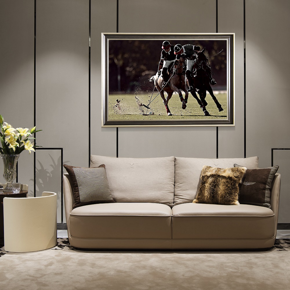 Italian Design High-End Villa Leather Royal Sofa Set - Luxury Modern Living Room Elegance