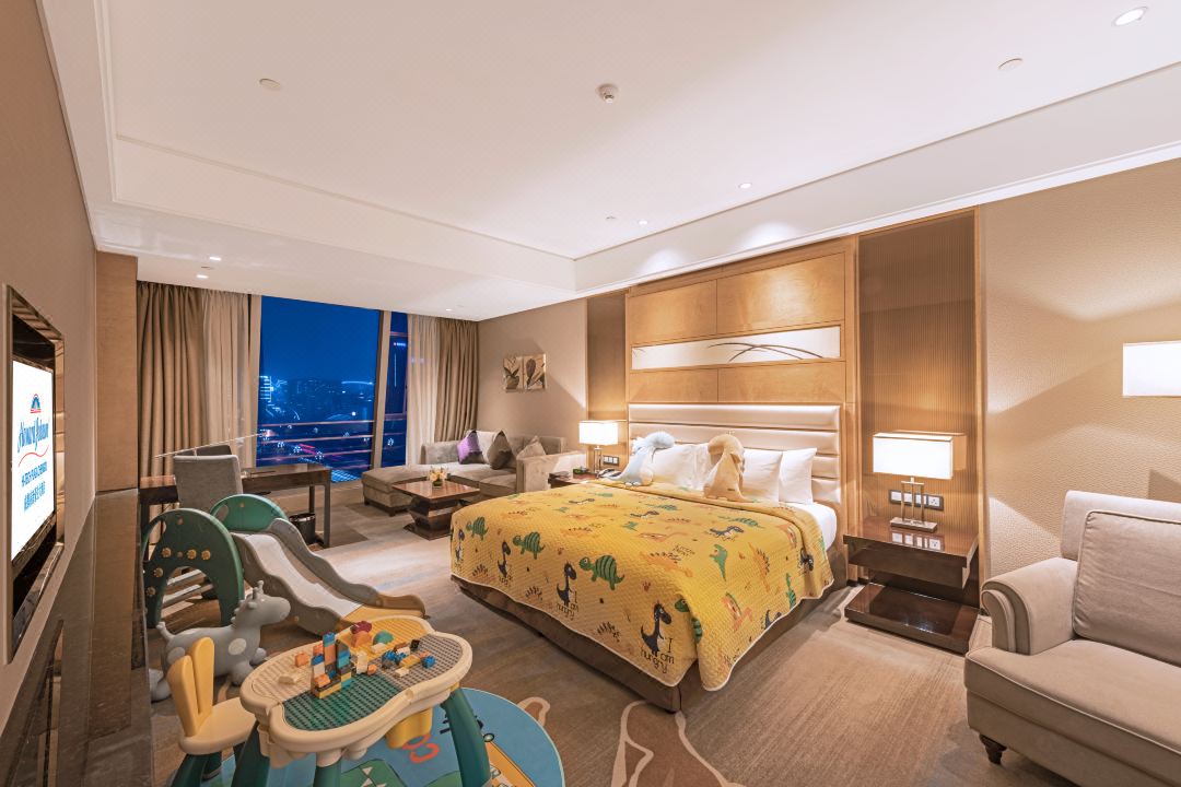 Howard Johnson Hi-Tech Plaza Chengdu - Double single bedroom
