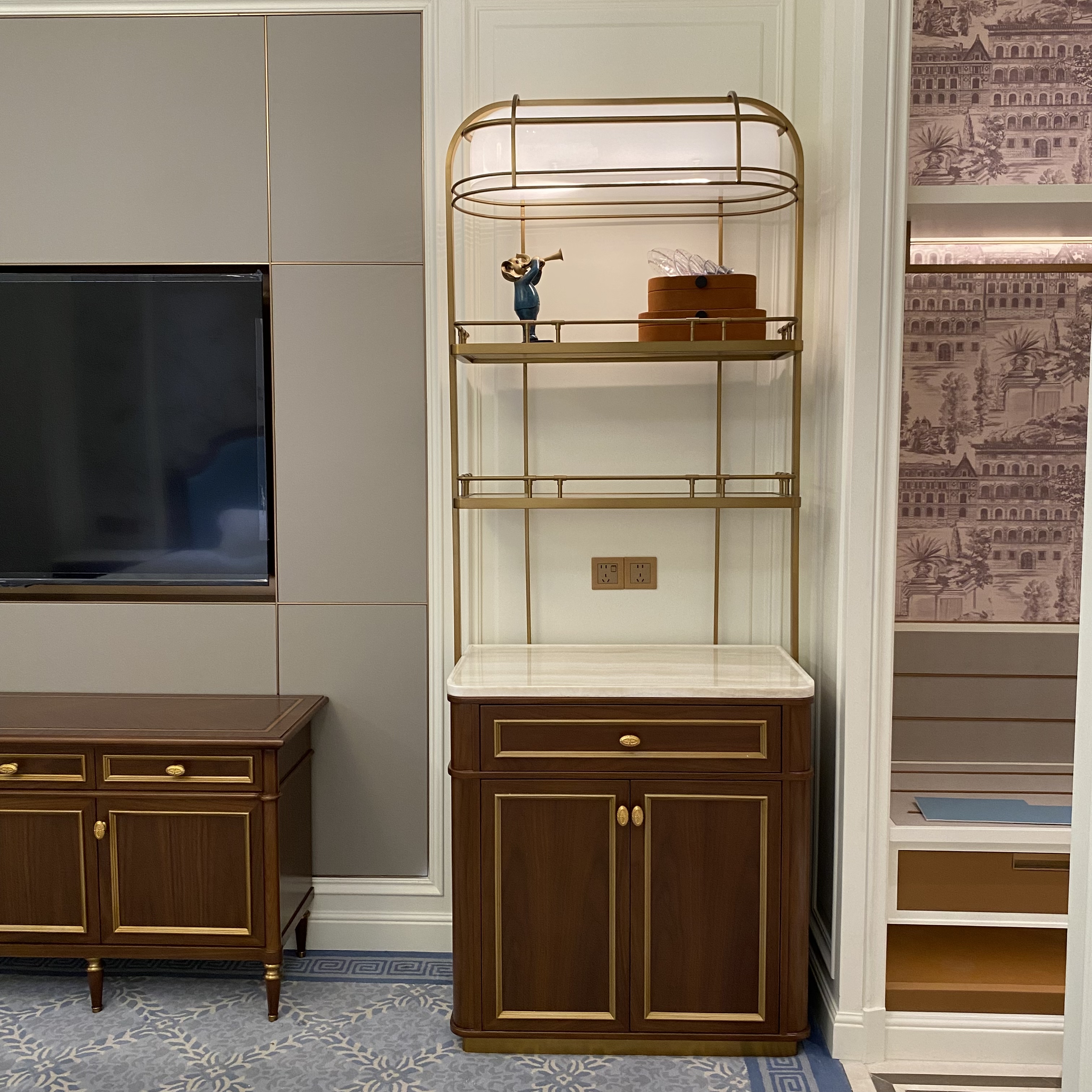 French Charm + Modern Hotel Vibes: How EKAR FURNITURE Nails Custom Suite Design
