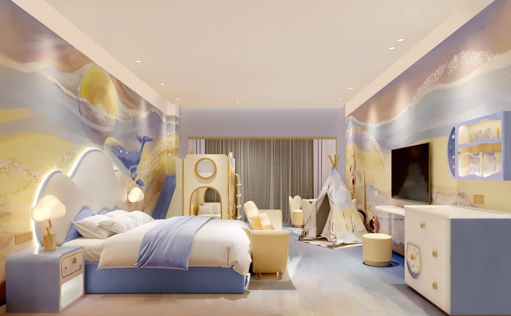 Hainan Sangem Moon Hotel - Alien Planet Parent Child Theme Suite