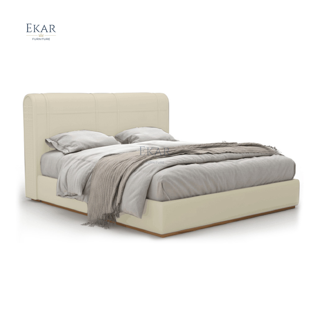 New Arrival California King Bed Frame Upholstered / Hotel bed Frame Full Size Bed