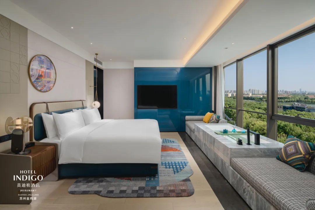 Hotel Indigo Suzhou Jinji Lake - Double single bedroom
