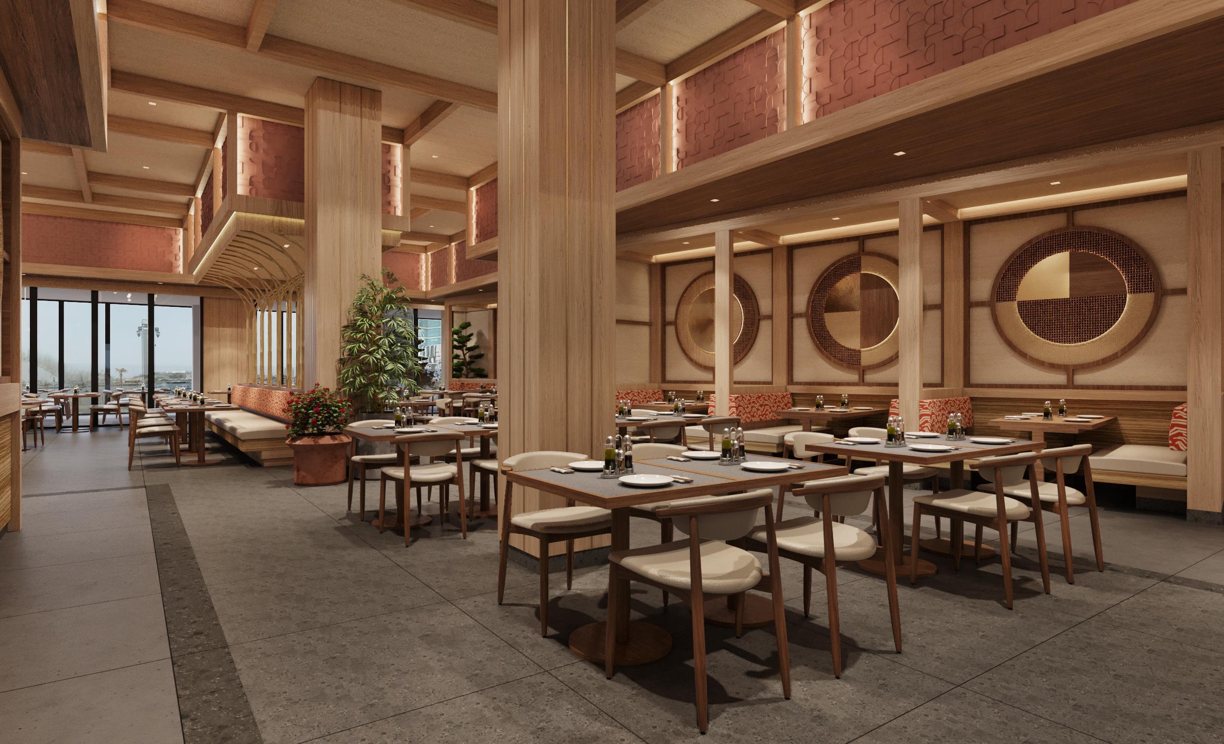 EKAR FURNITURE’s Dubai Chinese Restaurant Project Z: East Meets West in Style