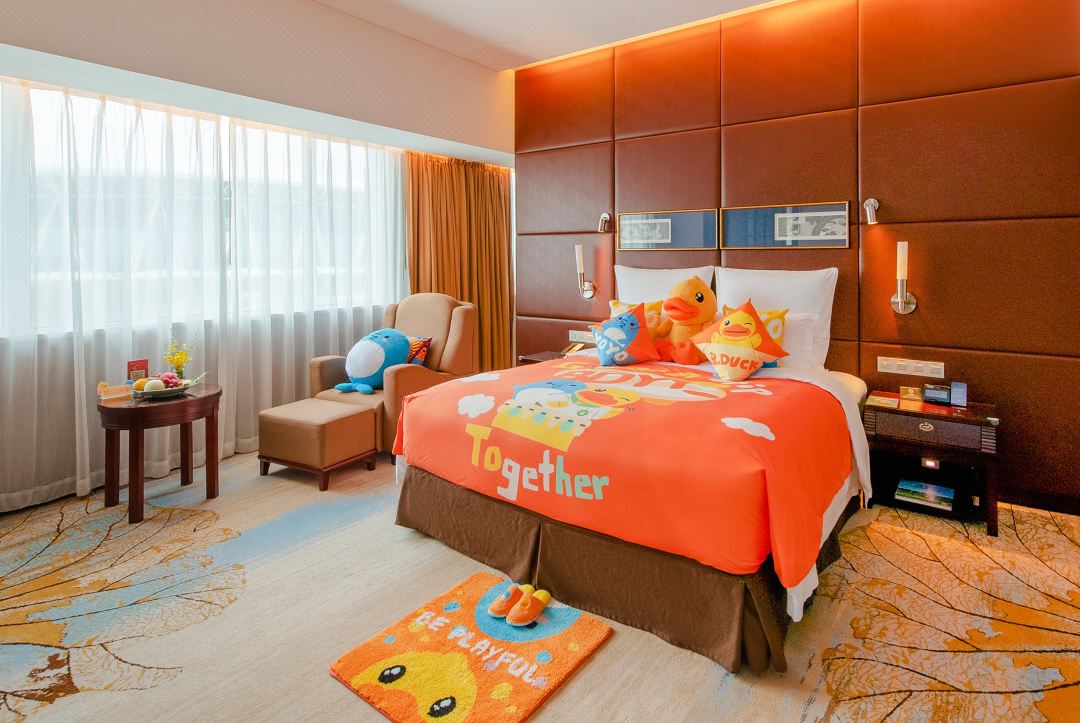 Pullman Guangzhou Baiyun Airport Double single bedroom