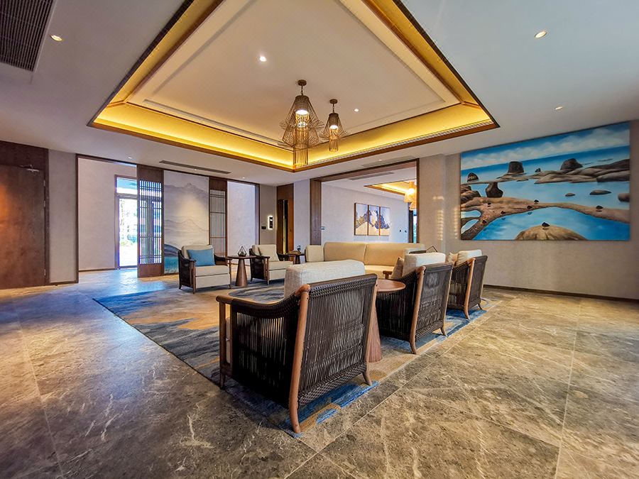 Fuzhou Baixiang Resort Hotel Lobby Area