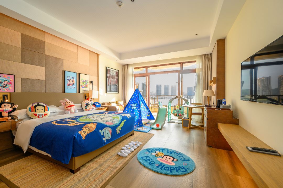 Doubletree By Hilton Huidong Resort Double single bedroom