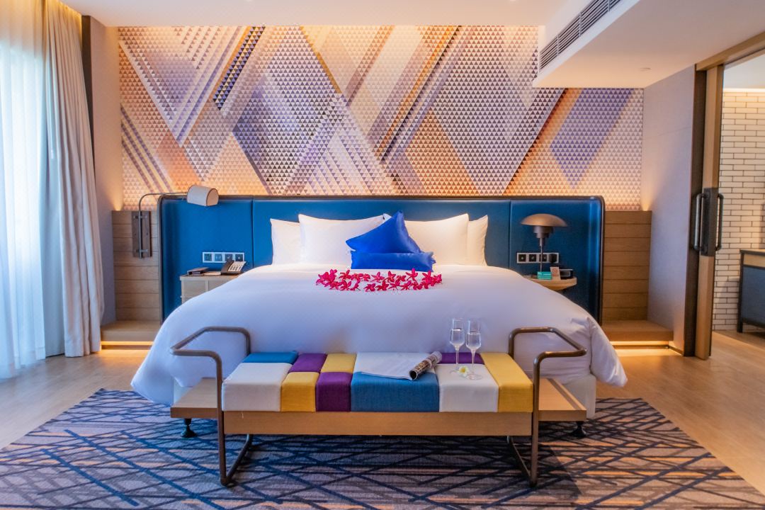 Hotel Indigo Hainan Clear Water Bay Double Single Bedroom