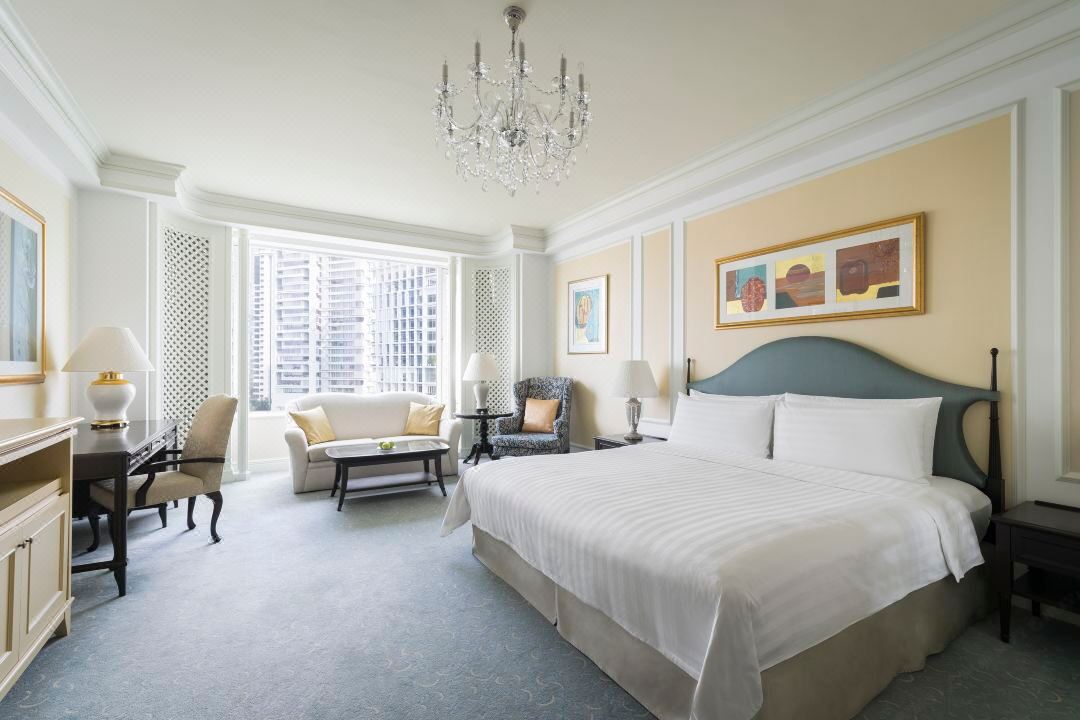 Shangri-La Hotel Singapore-Double single bedroom