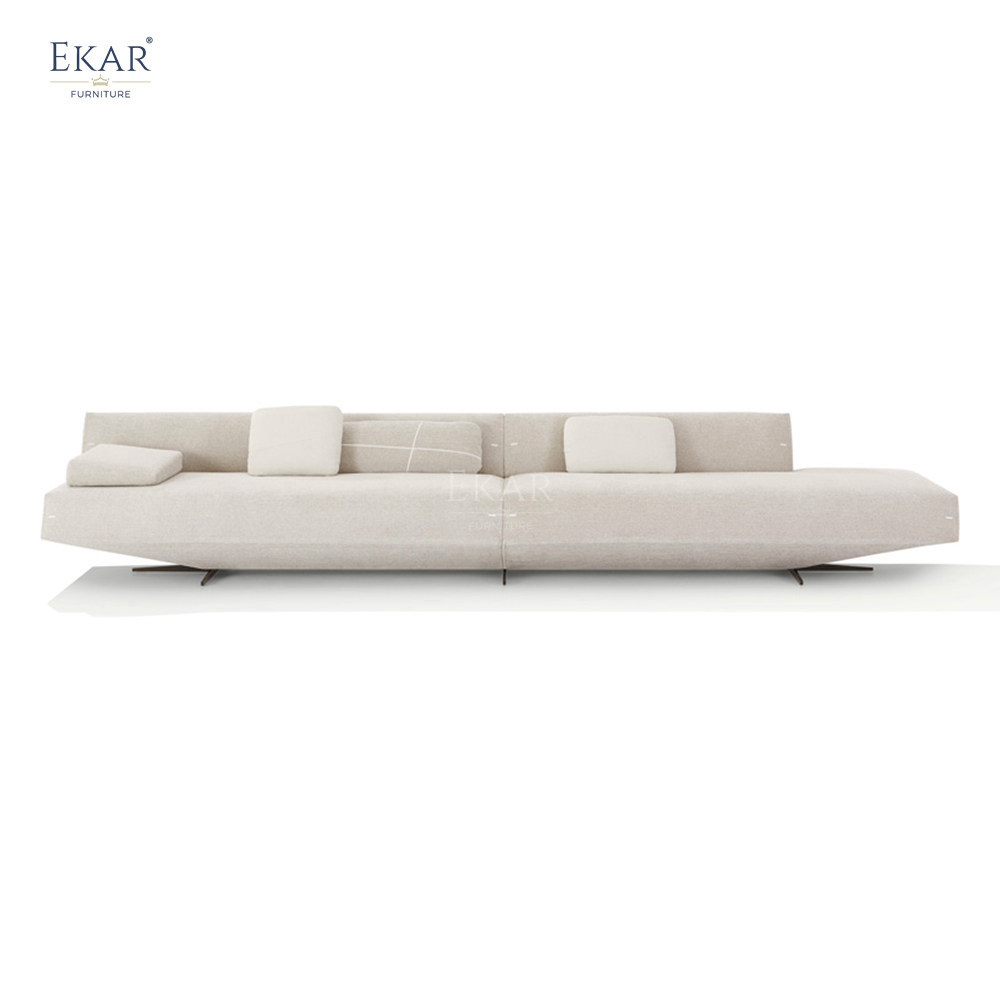 Royal Lounger Sofa with Solid Wood Frame and Imported Larch - Luxurious Comfort