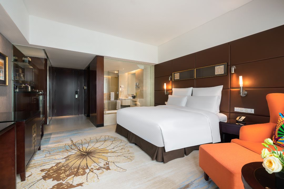 Pullman Guangzhou Baiyun Airport Double single bedroom