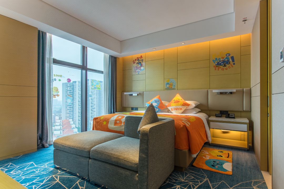 Foshan Shunde Longjiang Marriott Hotel Double single bedroom