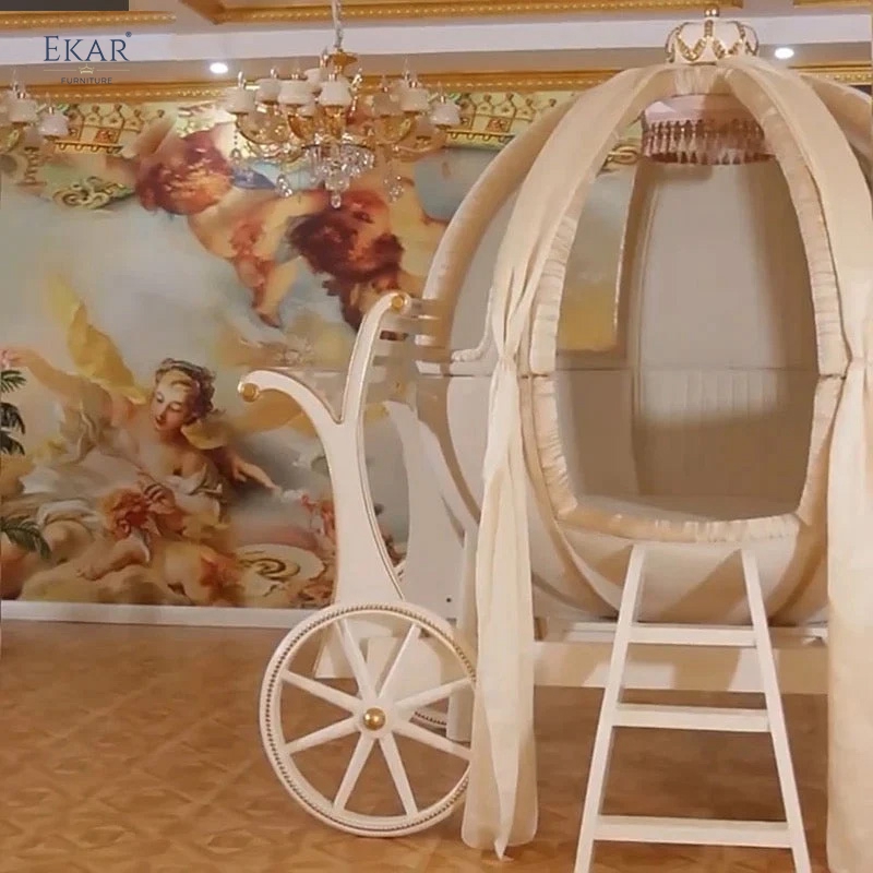 Children's bedroom furniture pumpkin car shape childlike children's furniture series