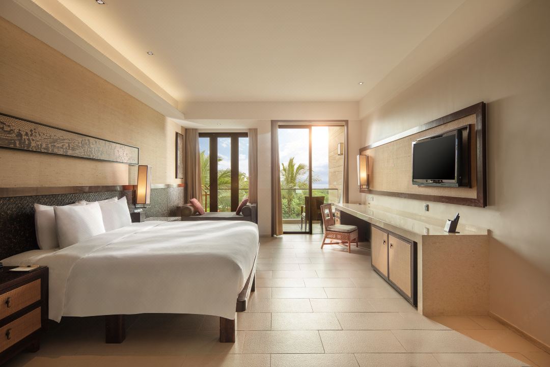 Hilton Sanya Yalong Bay Resort Double single bedroom