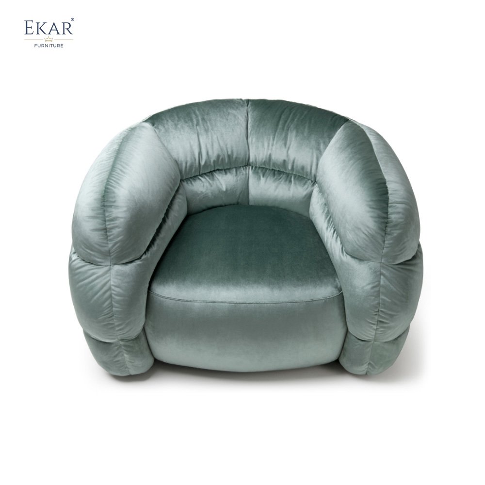 Luxury Modern Velvet Modular Sofa Set - Elegant Interior Plush Couch
