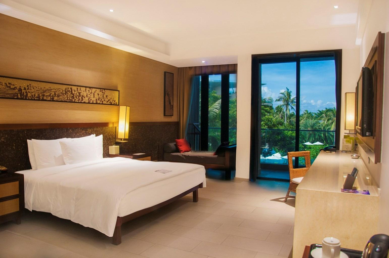Hilton Sanya Yalong Bay Resort Double single bedroom