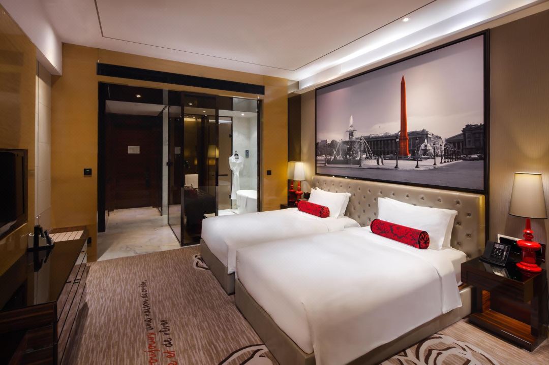 Sofitel Guangzhou Sunrich Hotel Double Single Bedroom