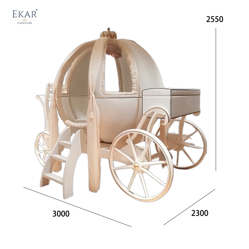 Children's bedroom furniture pumpkin car shape childlike children's furniture series