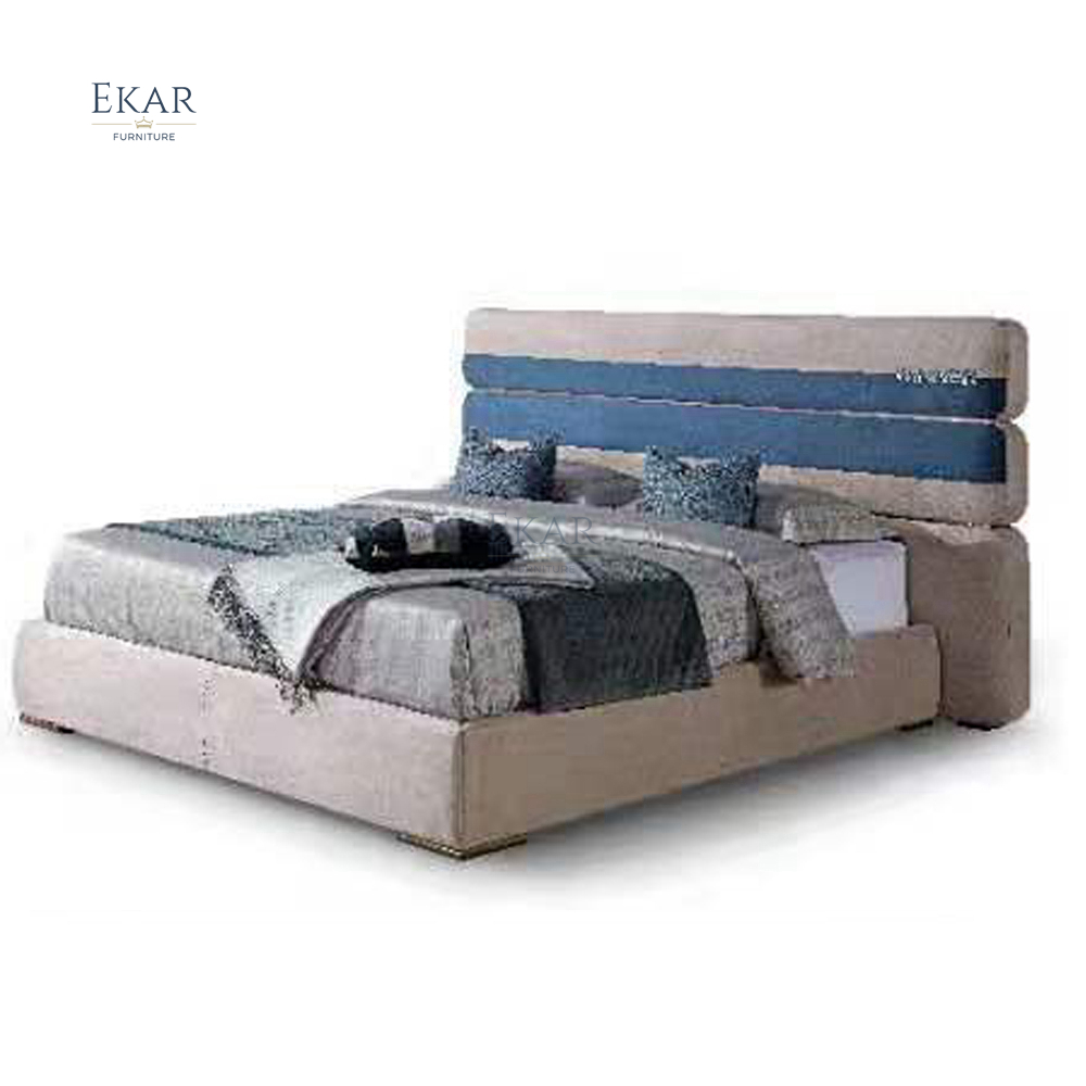 EKAR FURNITURE Modern design comfortable bed household furniture durable soft bed