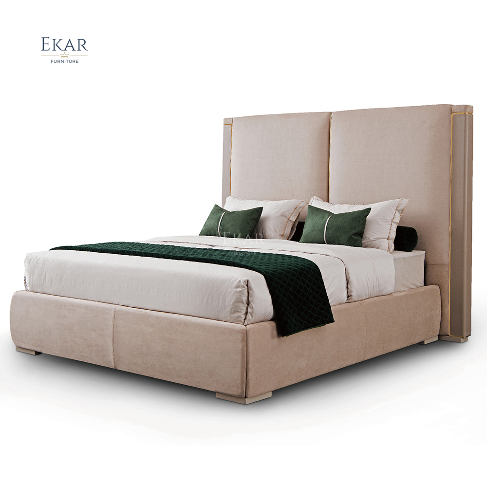 Classic Brass Hardware Bed with Vintage Charm