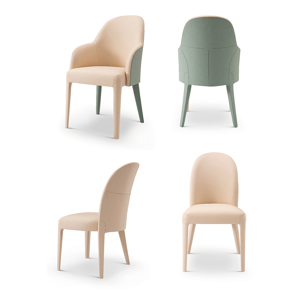 Modern Design Armrest Dining Chair - Comfort with Style