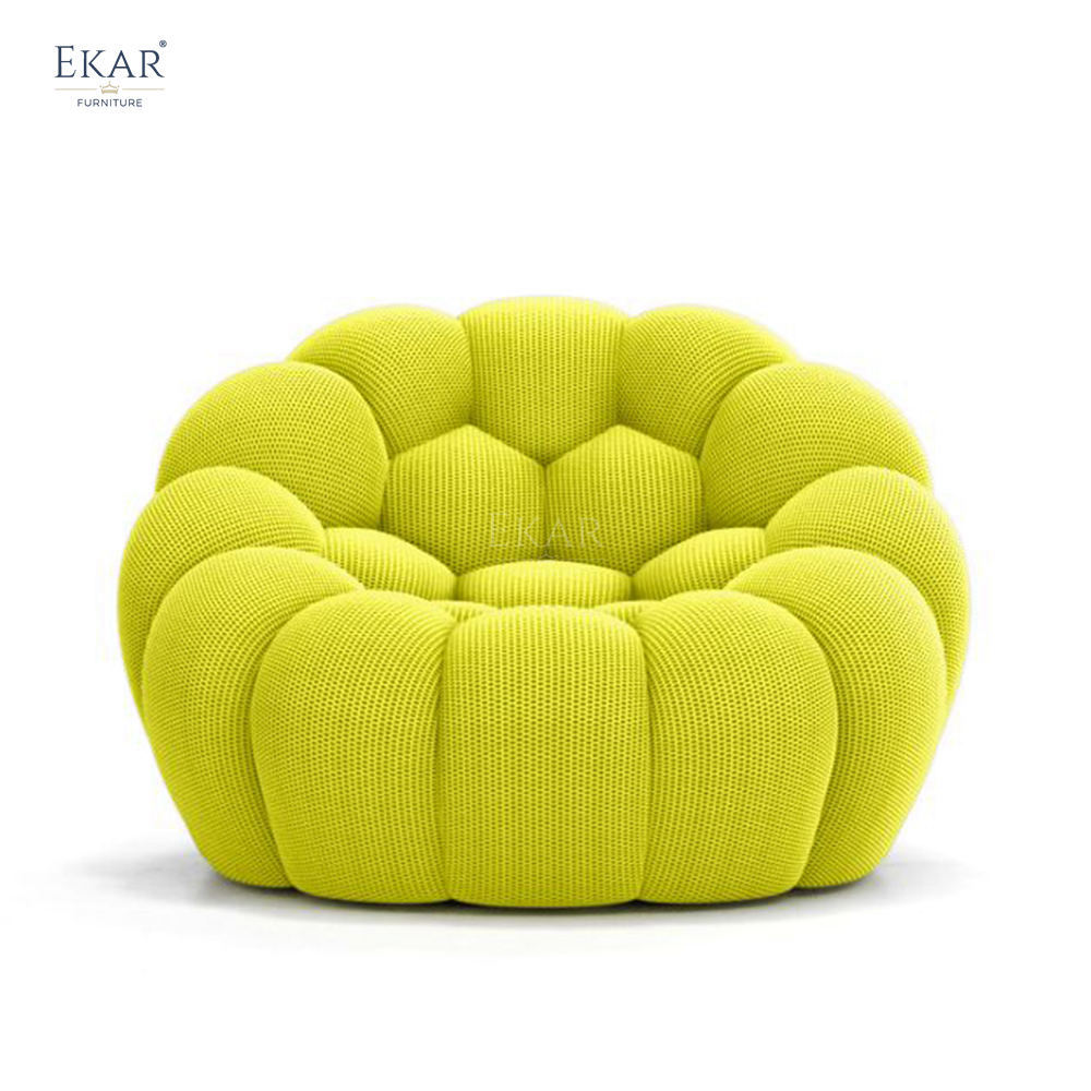 Creative Sofa with Metal Frame and Multi-Layer Shaping Foam for Extra Comfort