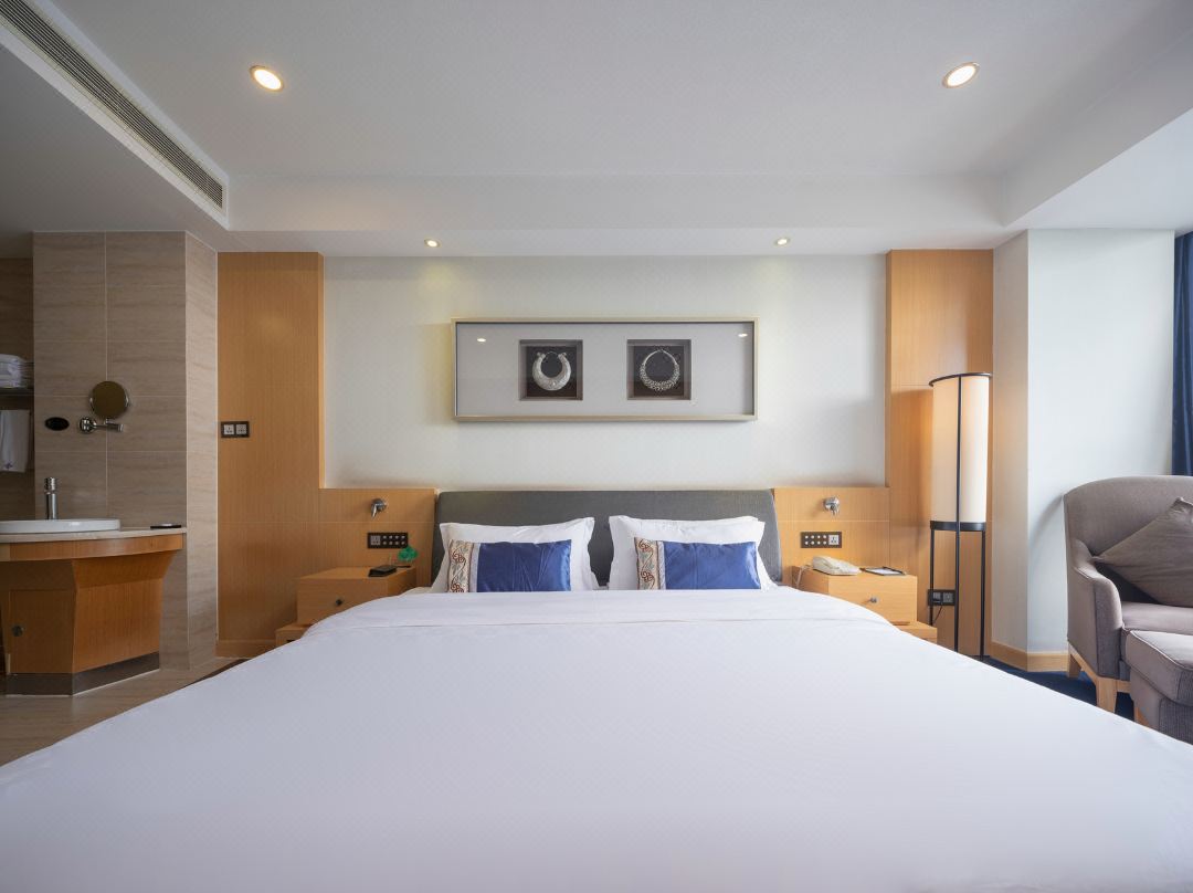 CHANGSHUI AIRPORT BAOLI HOTEL Double single bedroom