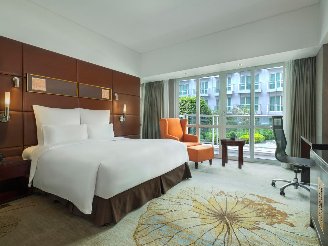 Pullman Guangzhou Baiyun Airport Double single bedroom