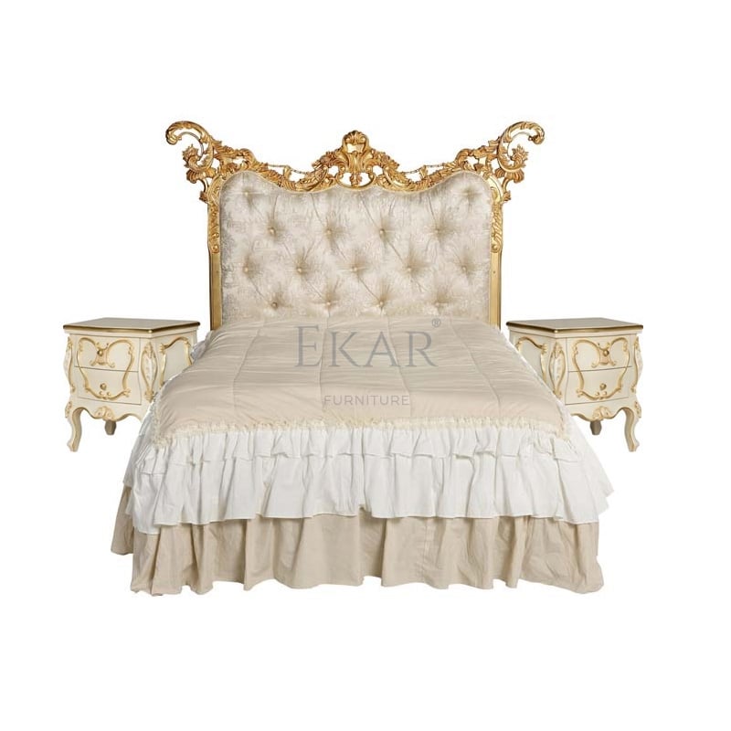 EKAR Luxury Modern Kids Bedroom Furniture Set Includes Bed Wardrobe Desk Made of Wood and Metal for Hotels